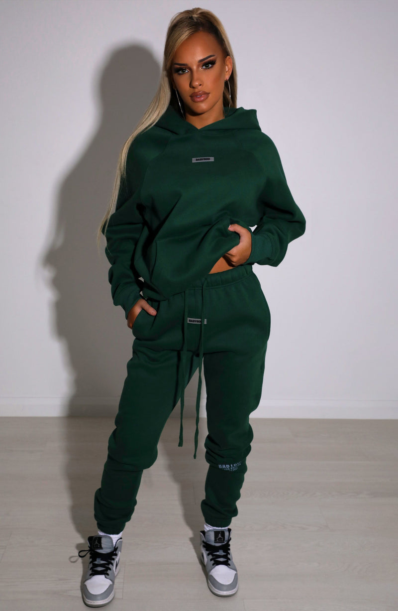 Ivy Luxe Hoodie - Emerald